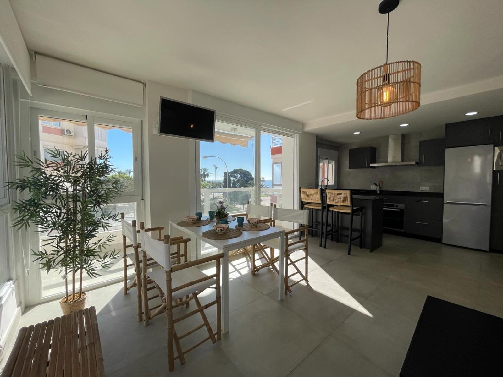 Terrasol Torre Del Mar 1º Linea De Playa Apartman Kültér fotó