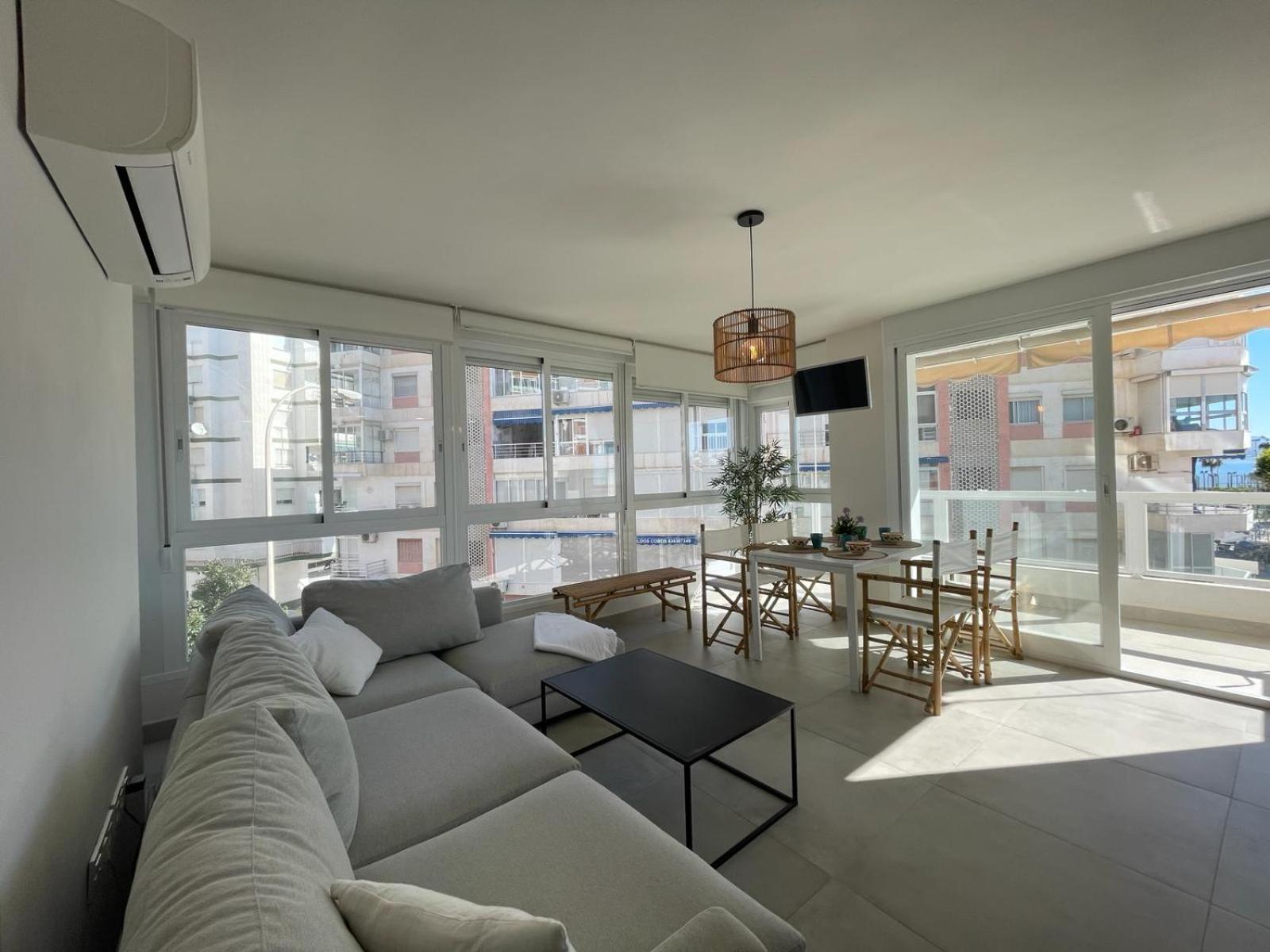 Terrasol Torre Del Mar 1º Linea De Playa Apartman Kültér fotó