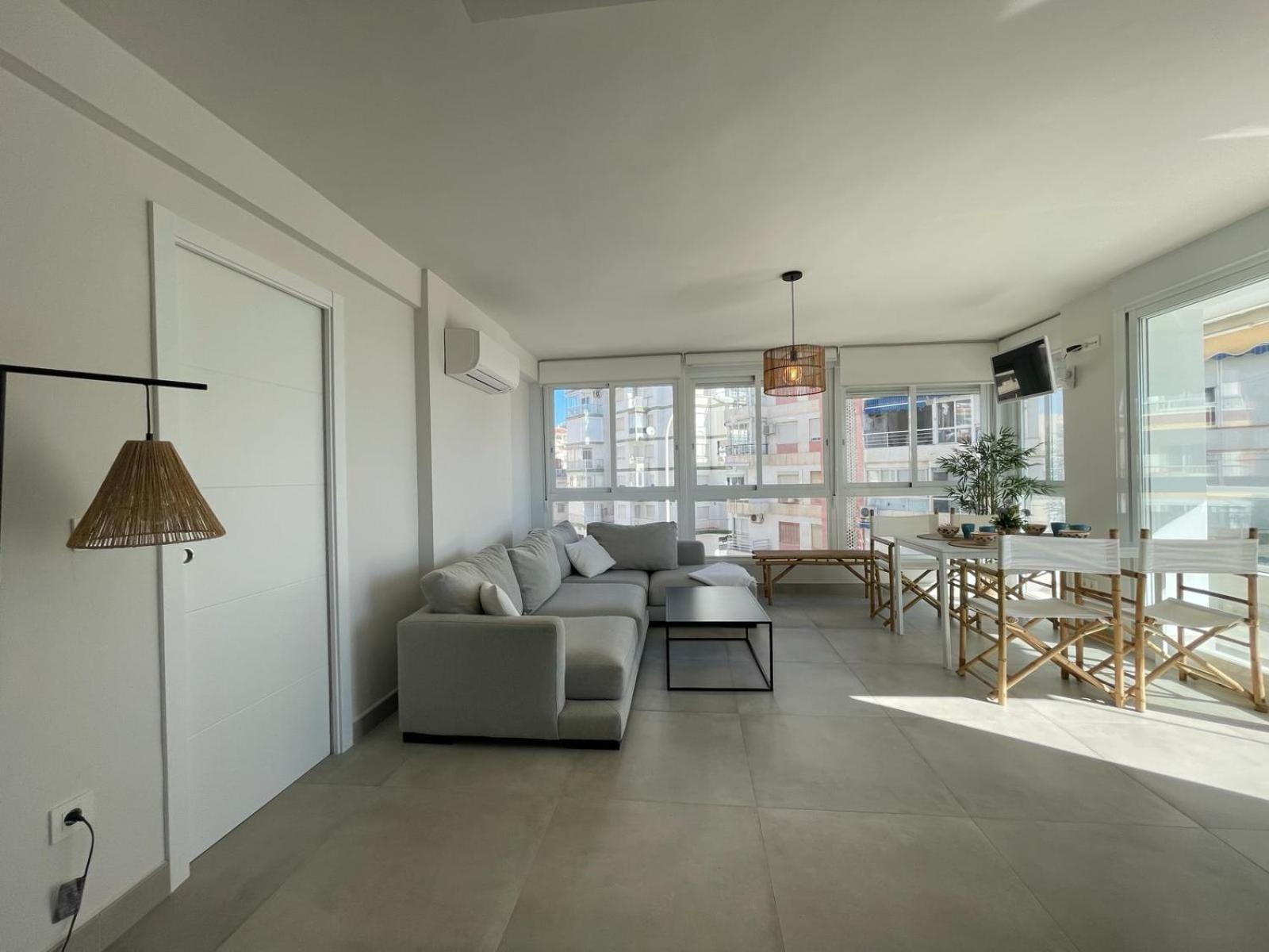 Terrasol Torre Del Mar 1º Linea De Playa Apartman Kültér fotó