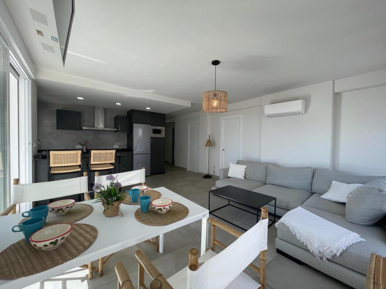 Terrasol Torre Del Mar 1º Linea De Playa Apartman Kültér fotó